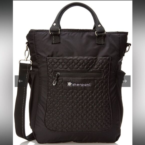 Sherpani Soleil Ultralight Tote Bag - Black - Picture 1 of 7